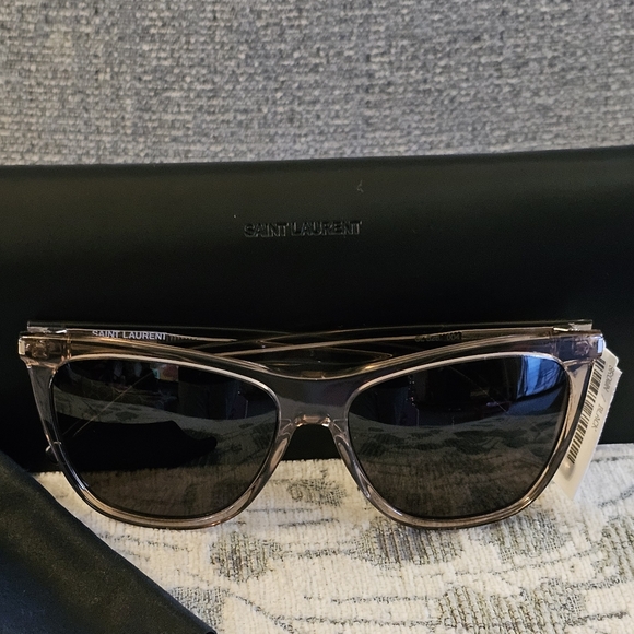 Saint Laurent Cat Eye Sunglasses NWT - Picture 1 of 11